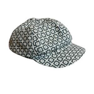 Vintage Gap Gray Newsboy Cap Flat Hat Women's S M